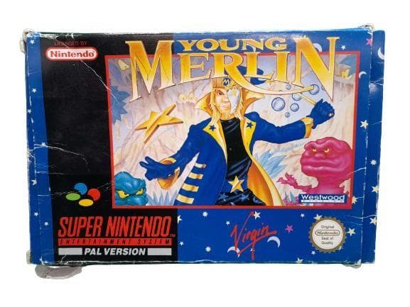 Young Merlin - Super Nintendo / SNES - SCN - CB No manual