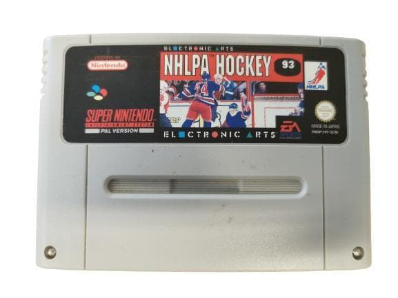 NHLPA Hockey 93 - Super Nintendo - PAL/EUR/SCN - Cart only