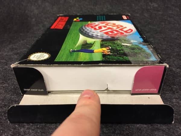 World Masters Golf Super Nintendo SNES KOMPLETT