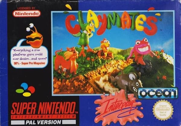 Claymates Super - Super Nintendo - PAL/EUR - KOMPLETT