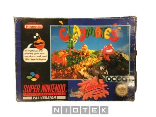 Claymates Super - Super Nintendo - PAL/EUR - KOMPLETT