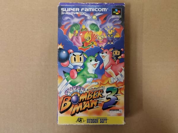 Super Bomberman 3 - Super Nintendo - JPN - CiB