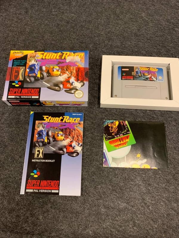 Stunt Race FX - Super Nintendo - PAL/EUR/SCN - CiB