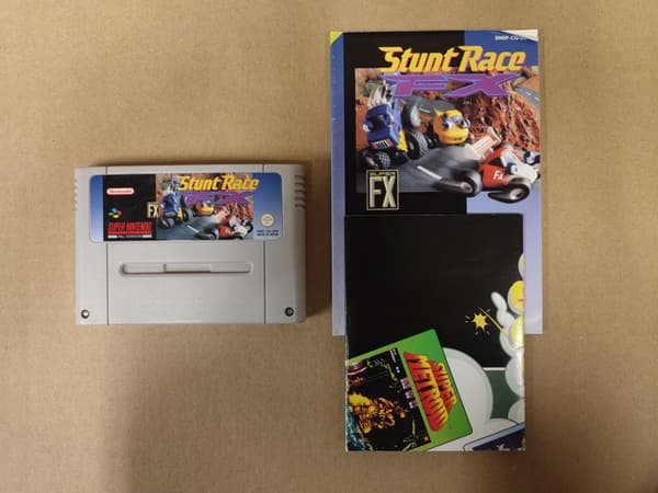 Stunt Race FX SCN Super Nintendo SNES KOMPLETT