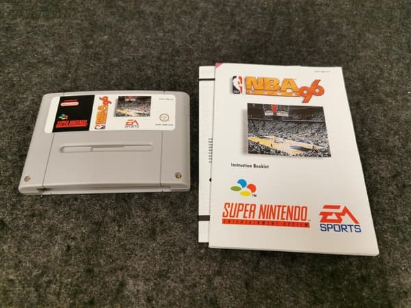 NBA Live 96 PAL Super Nintendo SNES KOMPLETT