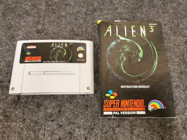 Alien 3 - Super Nintendo / SNES - PAL/SCN/EUR - CiB