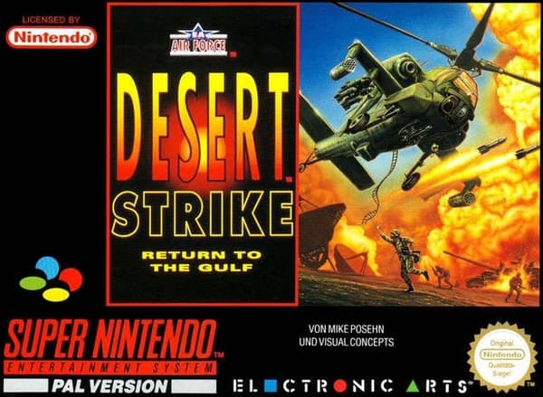 Desert Strike: Return to the Gulf - Super Nintendo - PAL/EUR - KOMPLETT