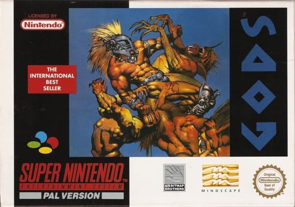 Gods PAL Super Nintendo SNES
