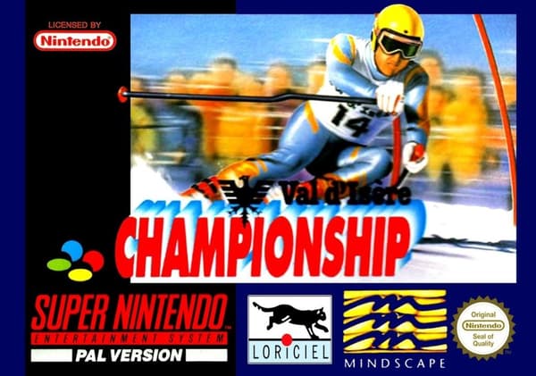 Val d'Isere Championship PAL Super Nintendo SNES