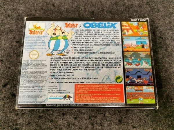 Astérix & Obélix - Super Nintendo - PAL/EUR - Komplett