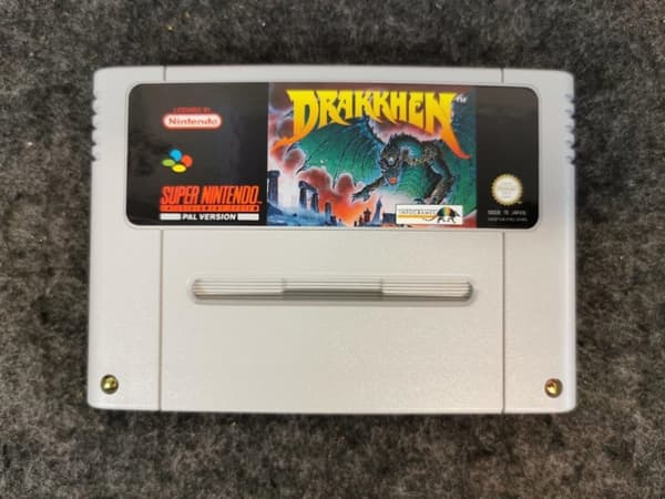 Drakkhen - Super Nintendo - PAL/EUR