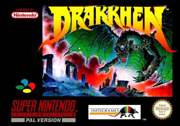 Drakkhen - Super Nintendo - PAL/EUR