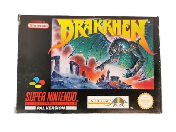 Drakkhen - Super Nintendo - PAL/EUR