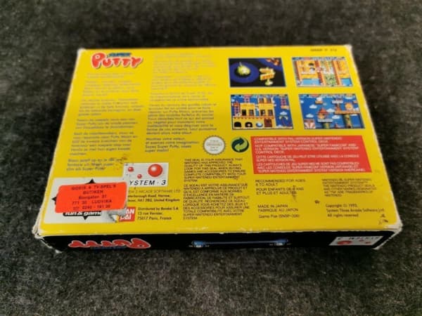 Super Putty - Super Nintendo - PAL - CiB