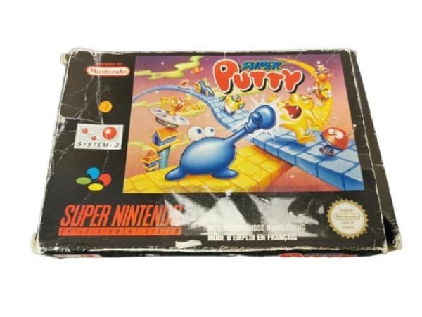 Super Putty Super Nintendo SNES KOMPLETT