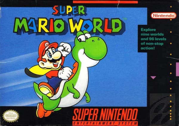 Super Mario World  - Super Nintendo / SNES - PAL/SCN/EUR - Cart only