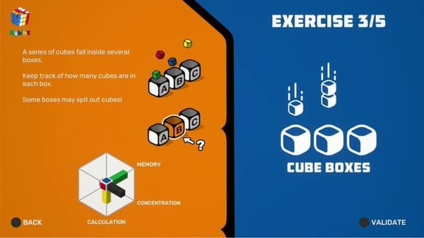 Professor Rubiks Brain Fitness Nintendo Switch
