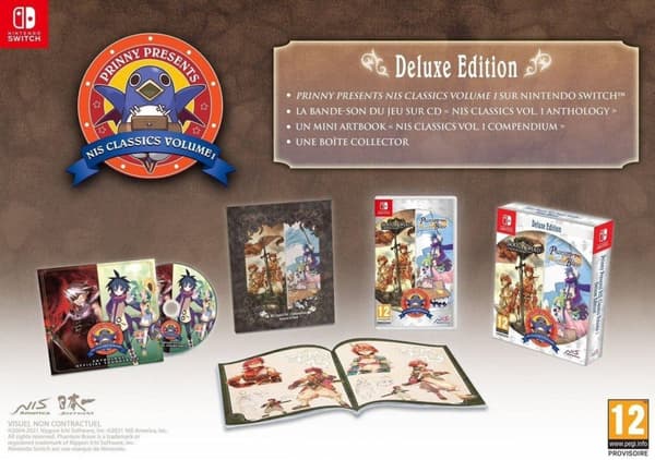 Prinny Presents NIS Classics Volume 1 - Deluxe Edition Nintendo Switch
