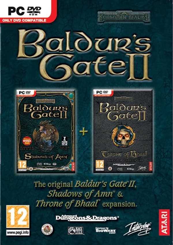 Baldur's Gate 2: Shadows of Amn + Throne of Bhaal PC