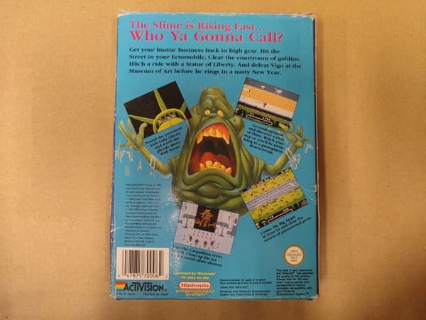 Ghostbusters 2 - Nintendo 8-bit – SCN – CiB