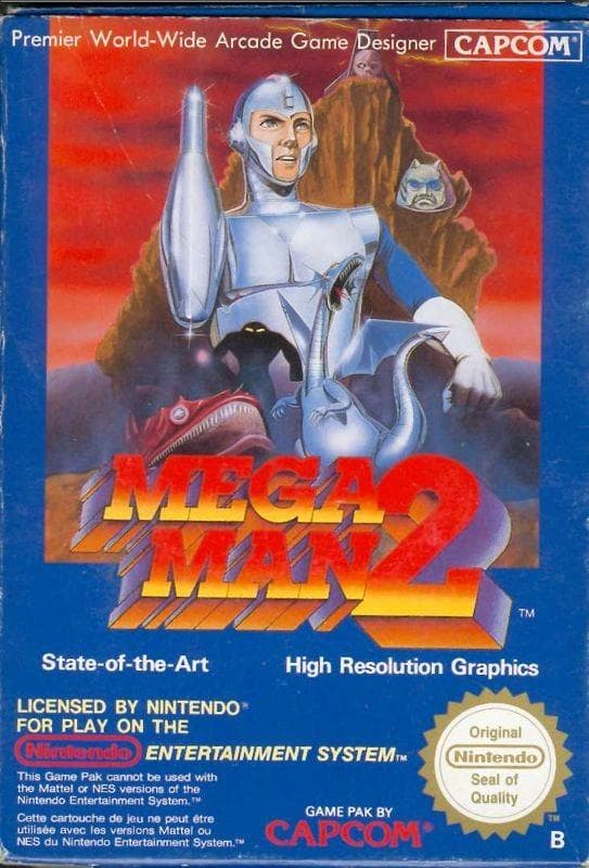 Mega Man 2 - Nintendo 8-bit / Nes – SCN – Cart only - Nintendo 8-bit / Nes – SCN – Cart only