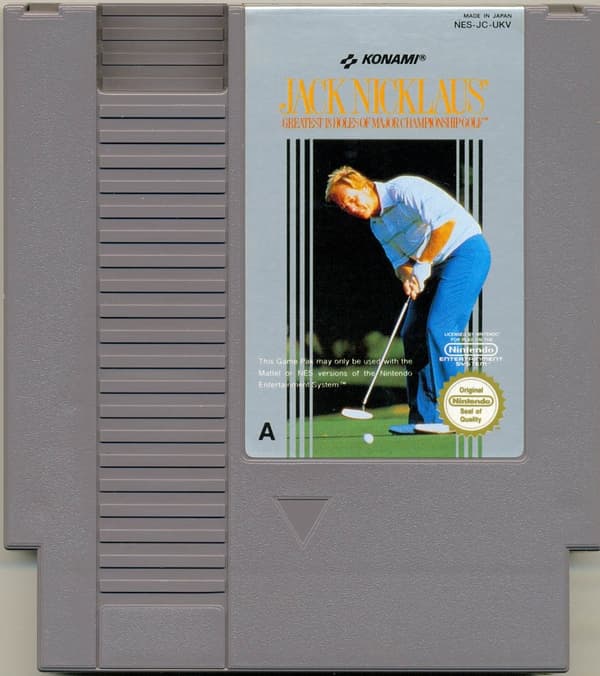 Jack Nicklaus Golf - Nintendo 8-bit – SCN – Cart only