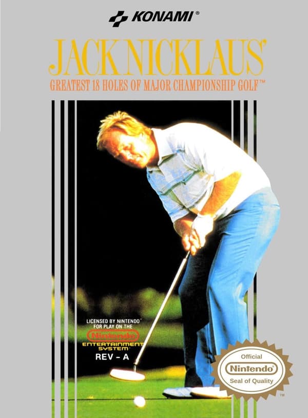 Jack Nicklaus Golf - Nintendo 8-bit – SCN – Cart only