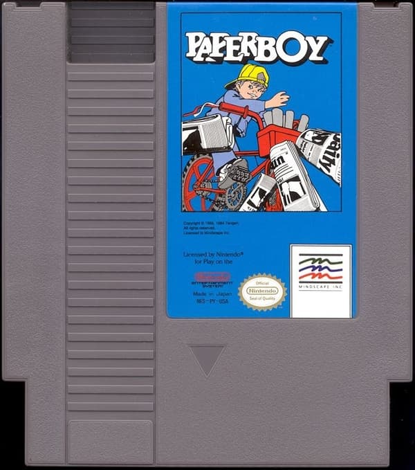 Paperboy - Nintendo 8-bit – SCN – Cart only