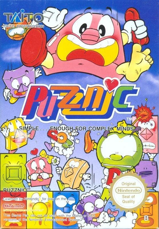 Puzznic - Nintendo 8-bit – NOE/DAS – Cart only