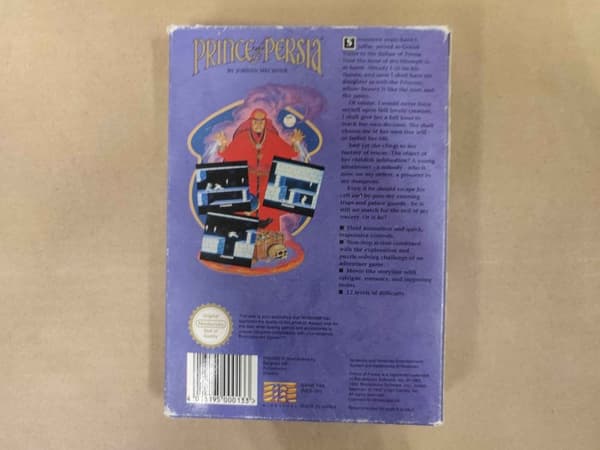 Prince of Persia - Nintendo 8-bit – SCN – CiB