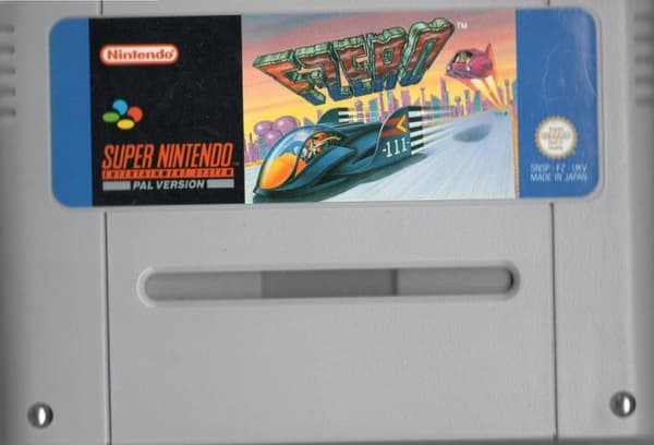 F-Zero - Super Nintendo - PAL/SCN - Cart only