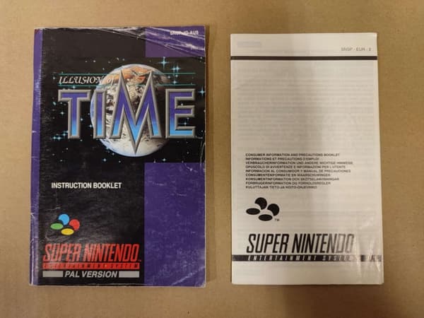 Illusion of Time - Super Nintendo - PAL/AUS/UKV - CiB