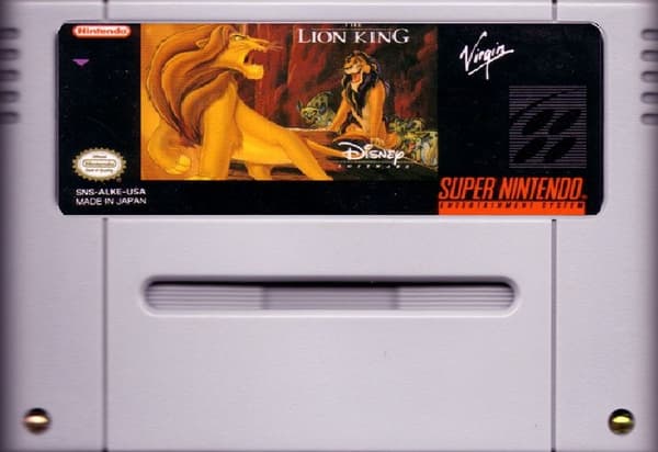 Lion King, The - Super Nintendo / Snes - PAL/EUR - Cart only