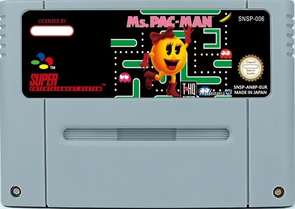Ms. Pac-Man - Super Nintendo / Snes - PAL/EUR - Cart only