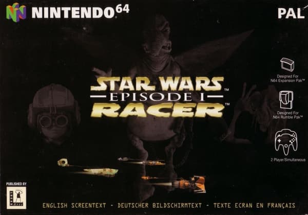Star Wars Episode I Racer - Nintendo 64 - PAL/EUR - CiB