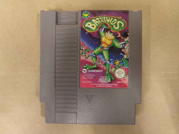Battletoads - Nintendo 8-bit - SCN - CB No manual
