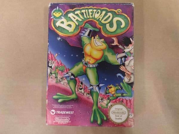 Battletoads - Nintendo 8-bit - SCN - CB No manual