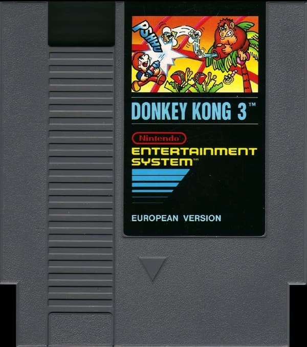 Donkey Kong 3 - Nintendo 8-bit - Omärkt - Cart only
