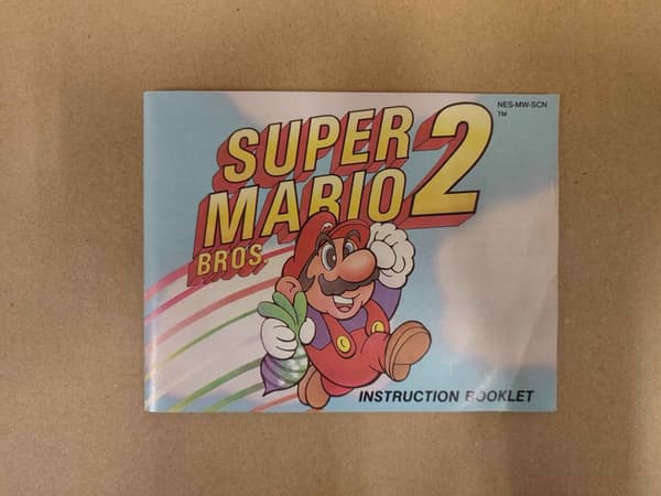 Super Mario 2 - Nintendo 8-bit / Nes – SCN – Cart only
