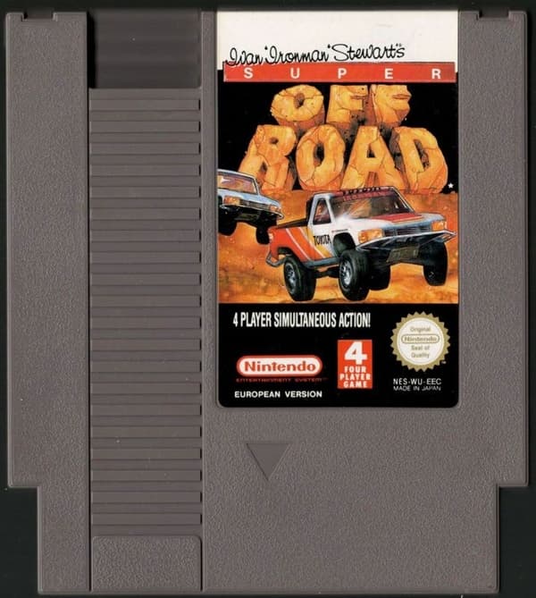 Ivan 'Ironman' Stewart's Super Off Road - Nintendo 8-bit – SCN – Cart only