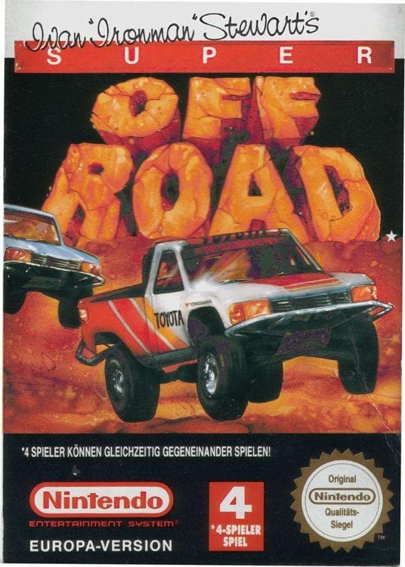 Ivan 'Ironman' Stewart's Super Off Road - Nintendo 8-bit – SCN – Cart only