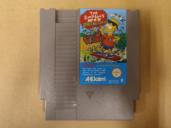 The Simpsons: Bart vs. the Space Mutants - Nintendo 8-bit – SCN – CiB