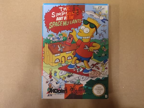 The Simpsons: Bart vs. the Space Mutants - Nintendo 8-bit – SCN – CiB