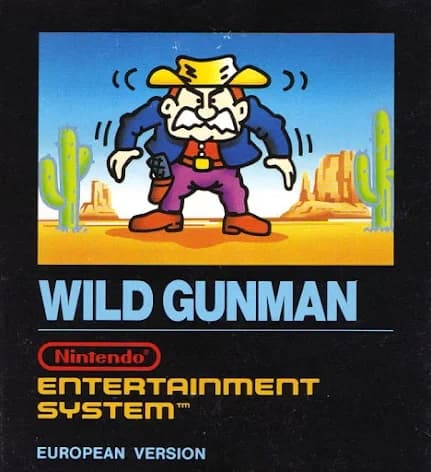 Wild Gunman - Nintendo 8-bit – Omärkt – Cart only