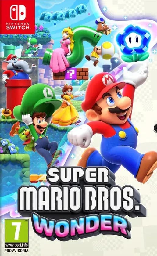 Super Mario Bros Wonder - Nintendo Switch (kÃ¤ytetty)