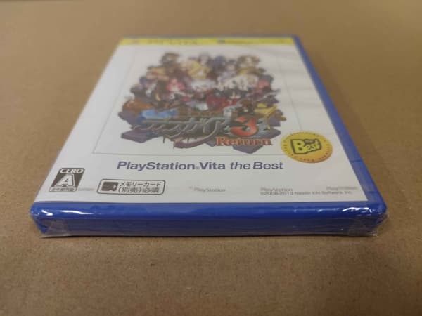 Makai Senki Disgaea 3 Return (T.B) Playstation Vita NY INPLASTAD