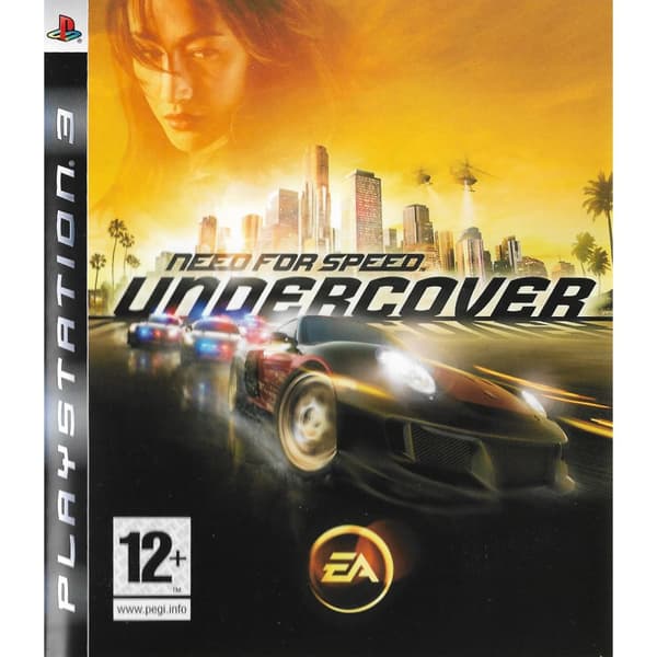 Need for Speed Undercover Playstation 3 PS3 Nordic (Käytetty)