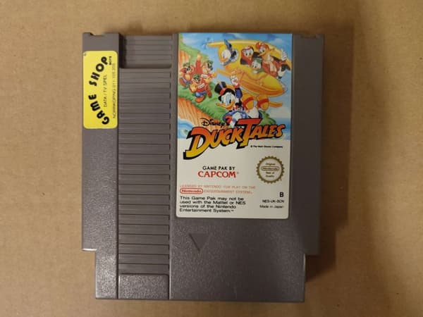 DuckTales - Nintendo 8-bit - SCN – CB No manual