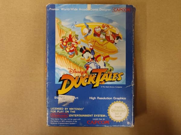 DuckTales - Nintendo 8-bit - SCN – CB No manual