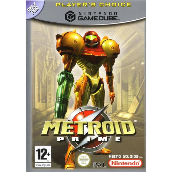 Metroid Prime Nintendo Gamecube Players Choice (Brukt)